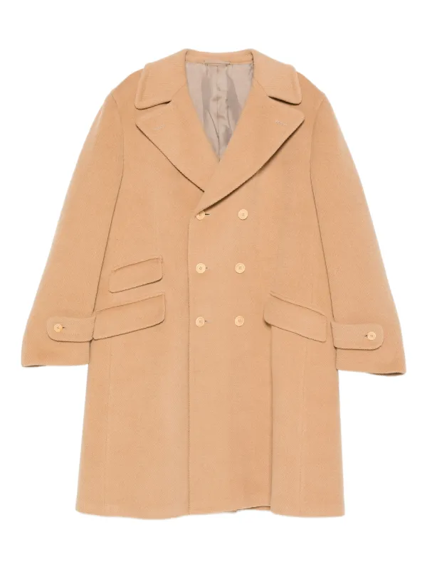 Romeo Gigli Pre-Owned 1990s ダブルコート | ブラウン | FARFETCH JP