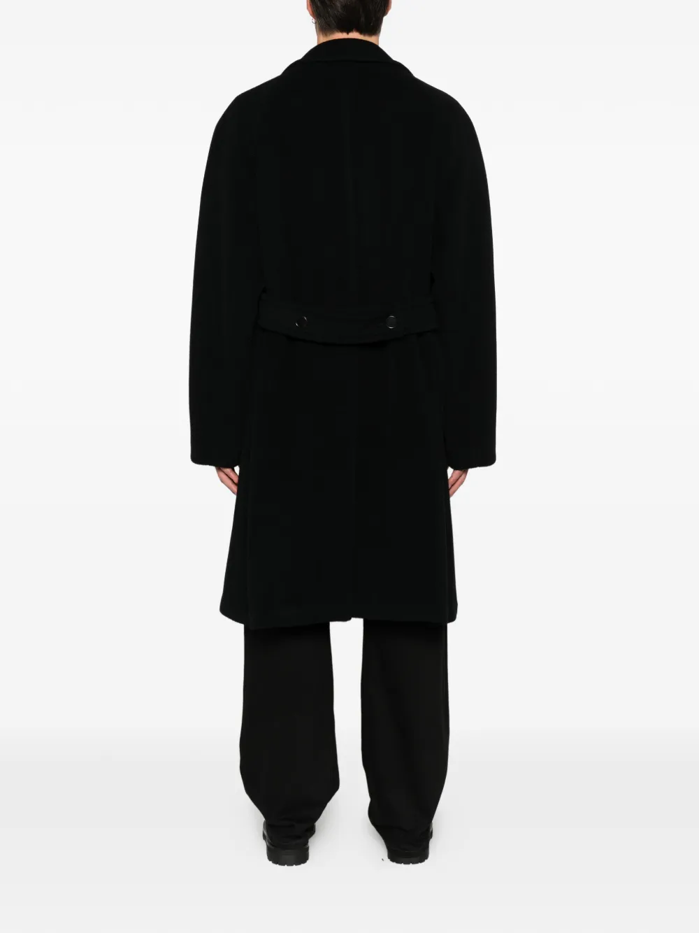 Romeo Gigli Pre-Owned 1990s ダブルコート | ブラック | FARFETCH JP