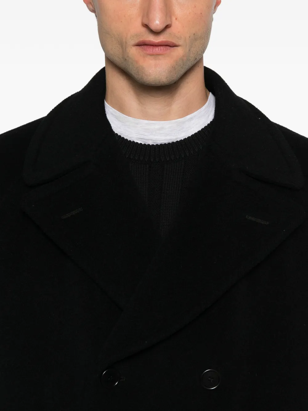 Romeo Gigli Pre-Owned 1990s ダブルコート | ブラック | FARFETCH JP