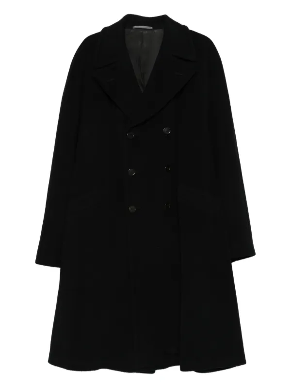 Romeo Gigli Pre-Owned 1990s ダブルコート | ブラック | FARFETCH JP