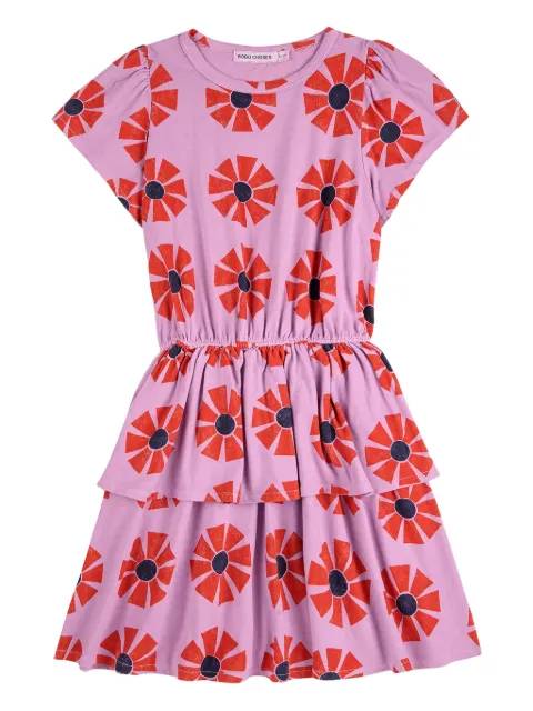 Bobo Choses Kaleidoscope floral-pattern dress