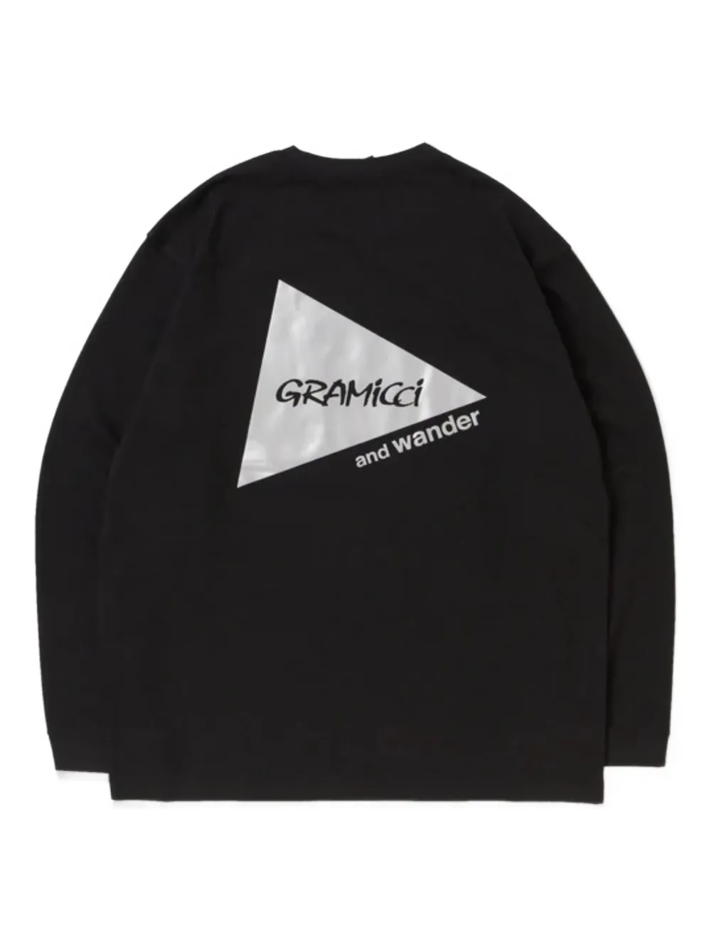 And Wander x Gramicci long-sleeve T-shirt - Zwart