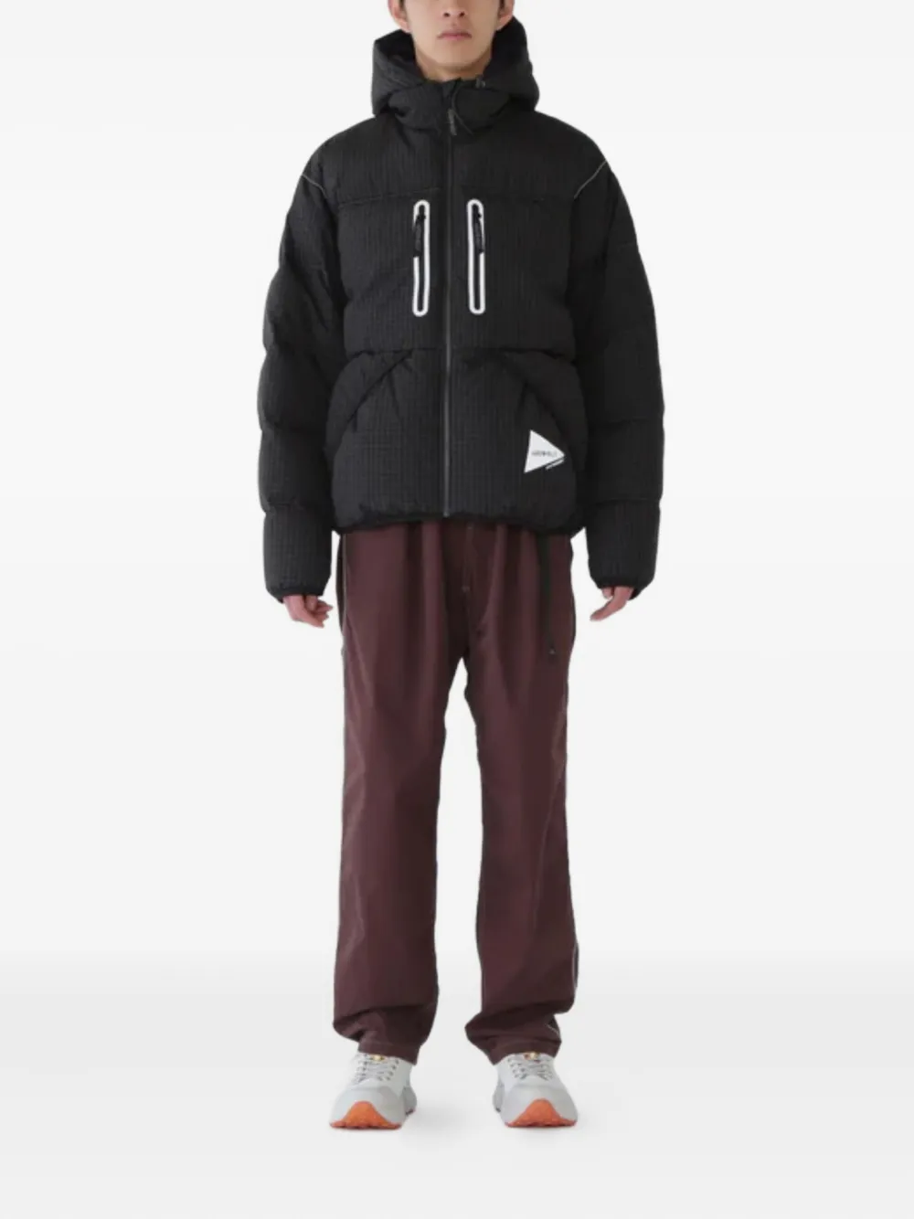 and Wander hooded checked jacket | Down Jackets | Image 2