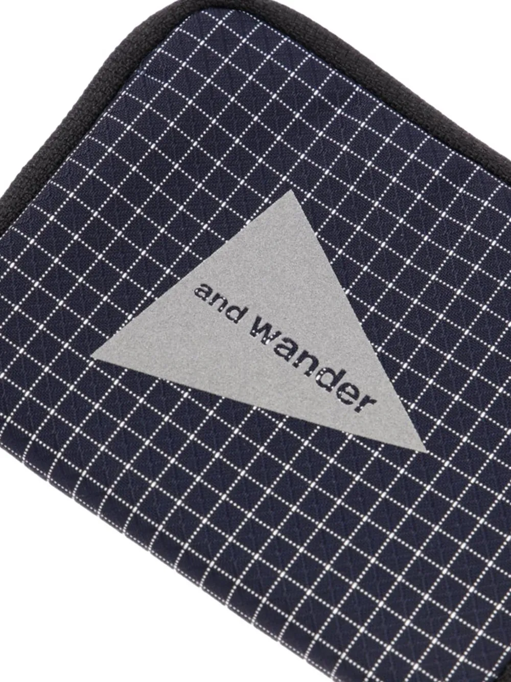 And Wander Ocean Rip Wallet In Gray