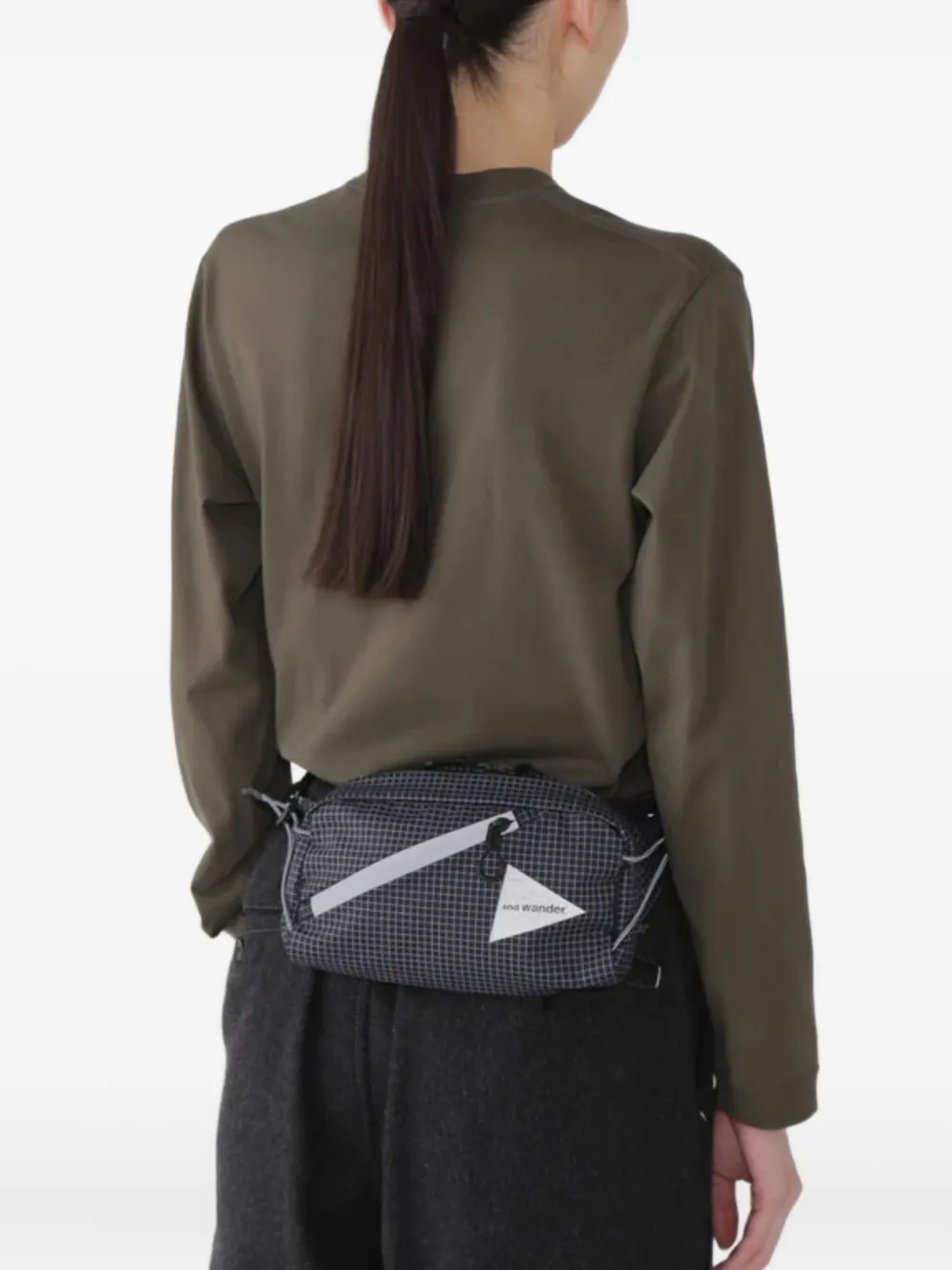 And Wander Ocean Rip belt bag - Blauw