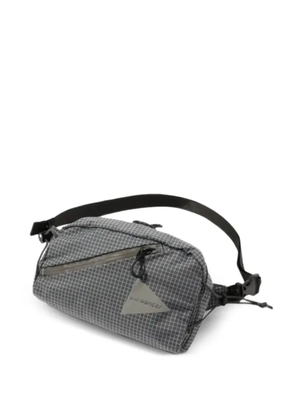 And Wander Ocean Rip Belt Bag | Grey | FARFETCH AU