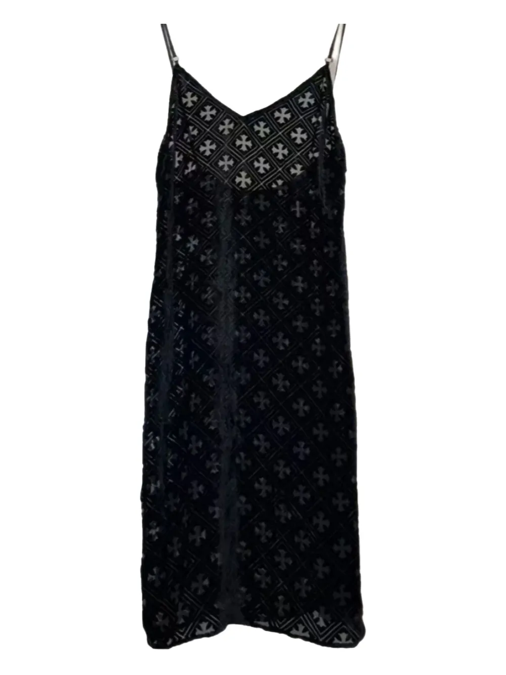 Chrome Hearts monogram-logo mini dress - ブラック Chrome Hearts monogram-logo mini dress - ブラック