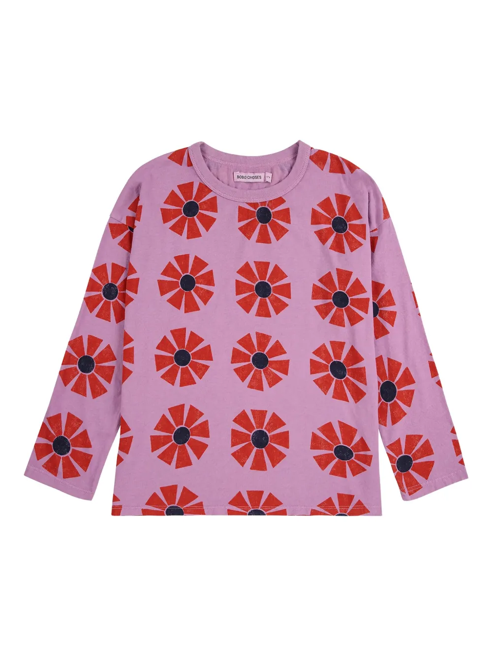 Bobo Choses T-shirt Kaleidoscope a maniche lunghe - Viola