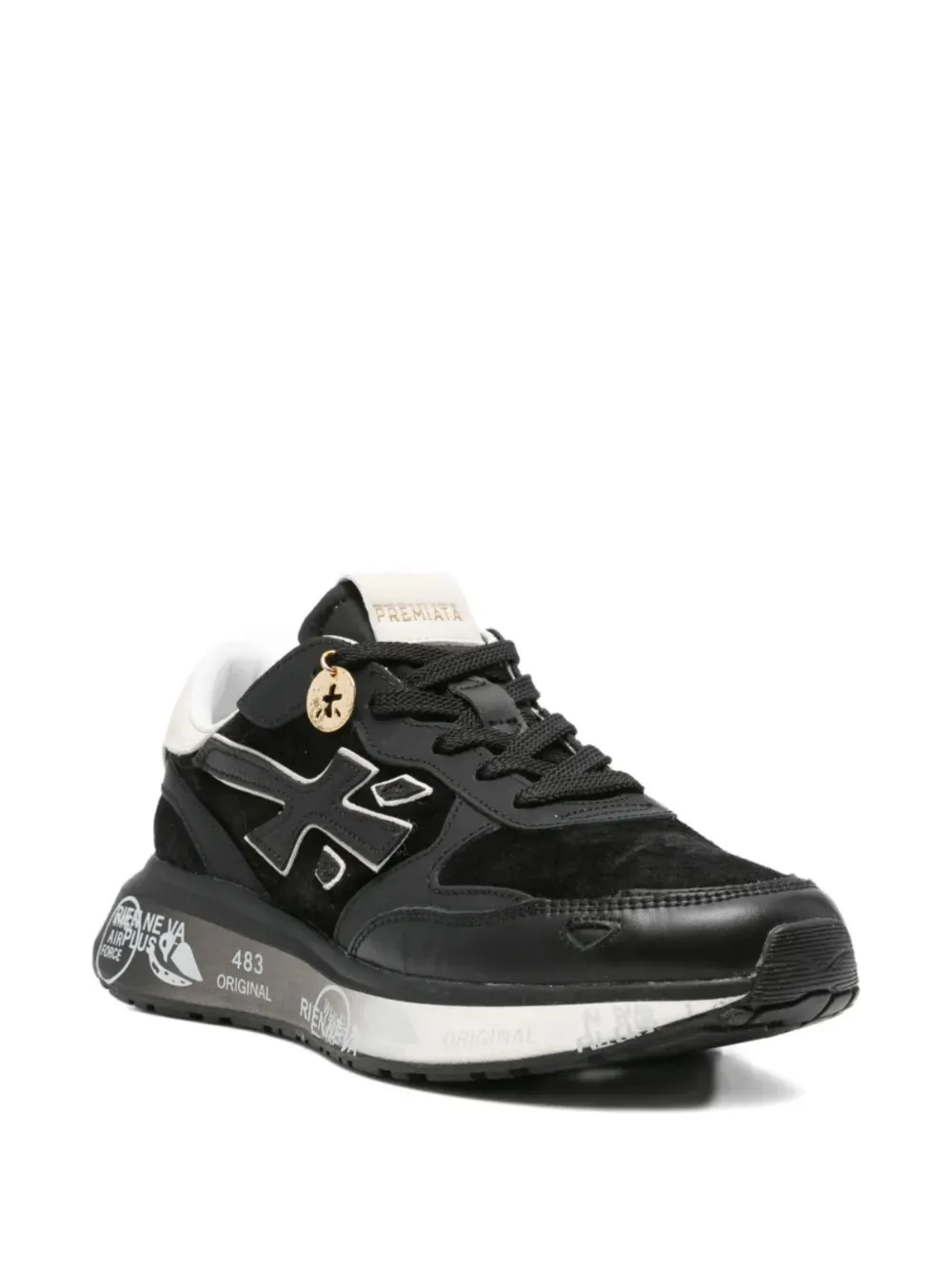 Premiata Lauryn 7803 low-top sneakers - Zwart