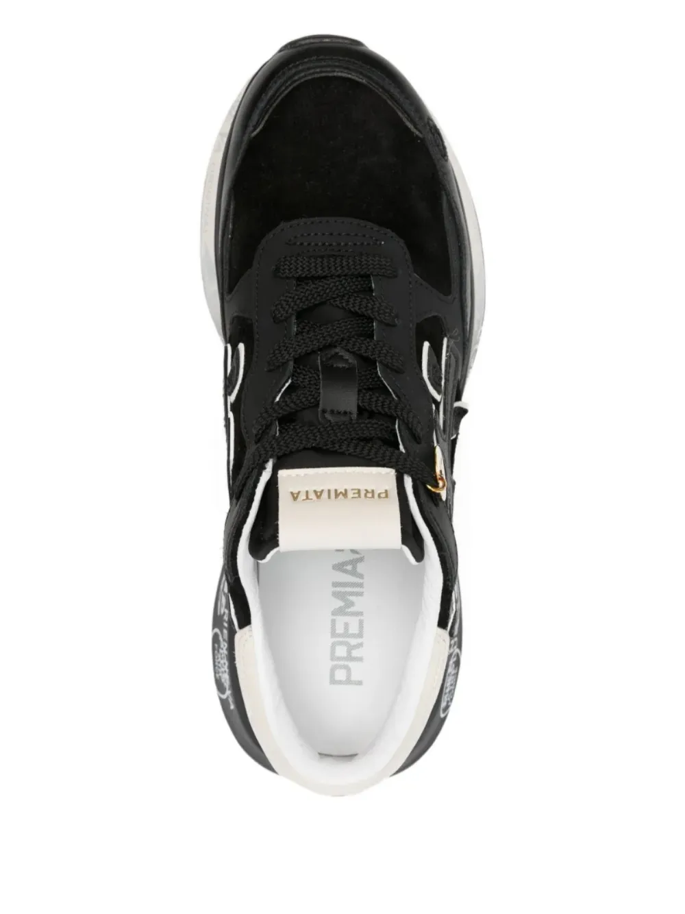 Premiata Lauryn 7803 low-top sneakers Zwart