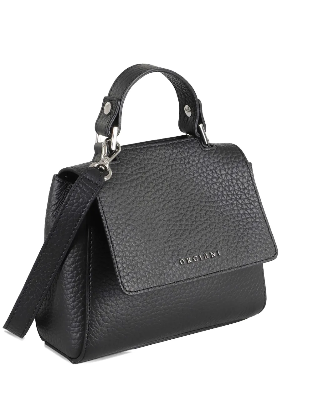 Orciani Mini Sveva Tote Bag In Black