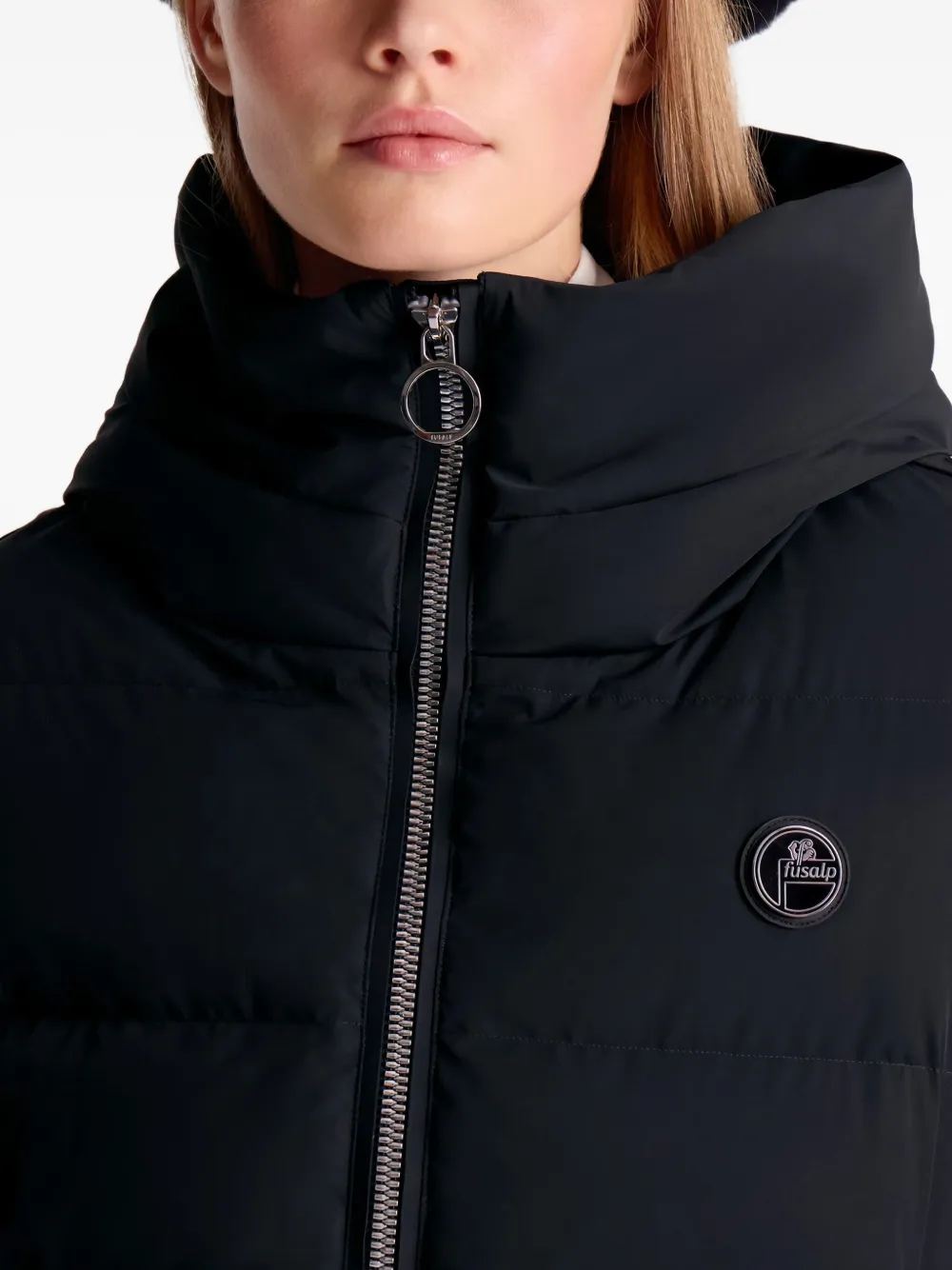 Fusalp Curved-brim Eyelet Cowboy Hat In Black