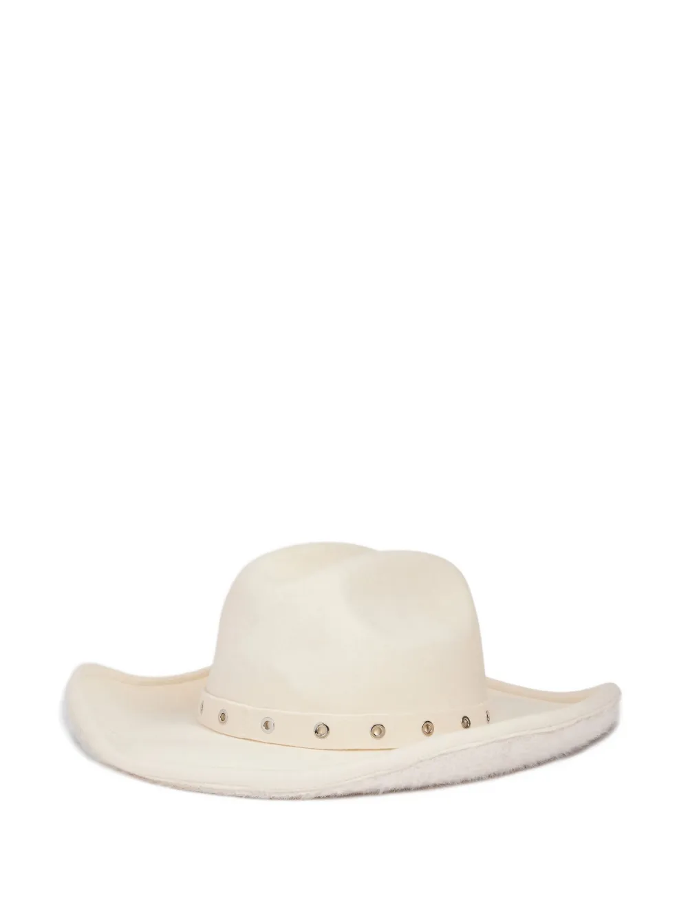 Fusalp eyelet ribbon cowboy hat - Beige