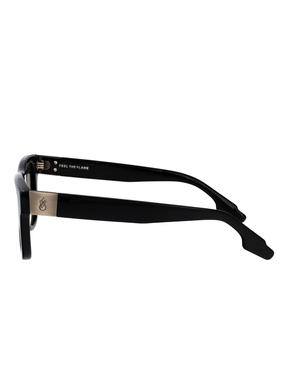 Vision Of Super The Way zonnebril met rechthoekig montuur Zwart