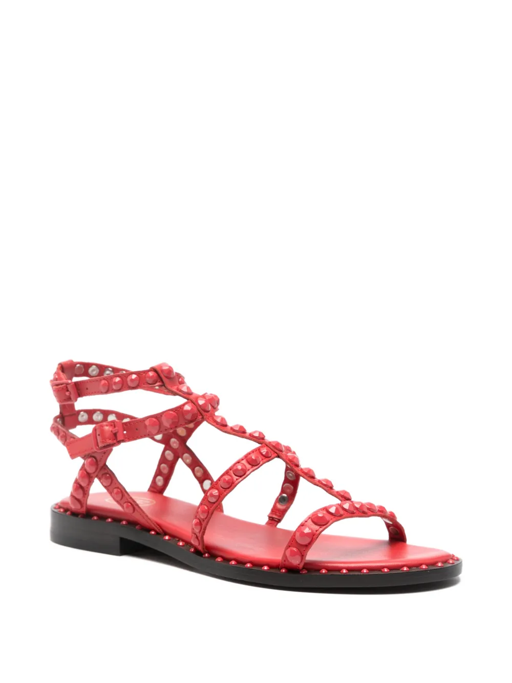Ash Precious sandalen met studs Rood