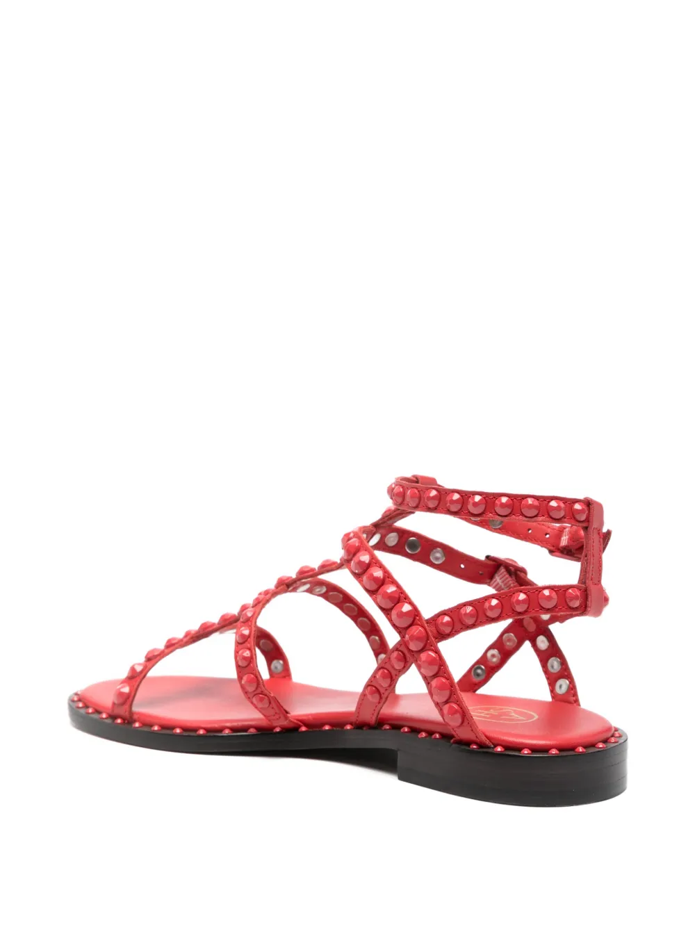 Ash Precious sandalen met studs Rood
