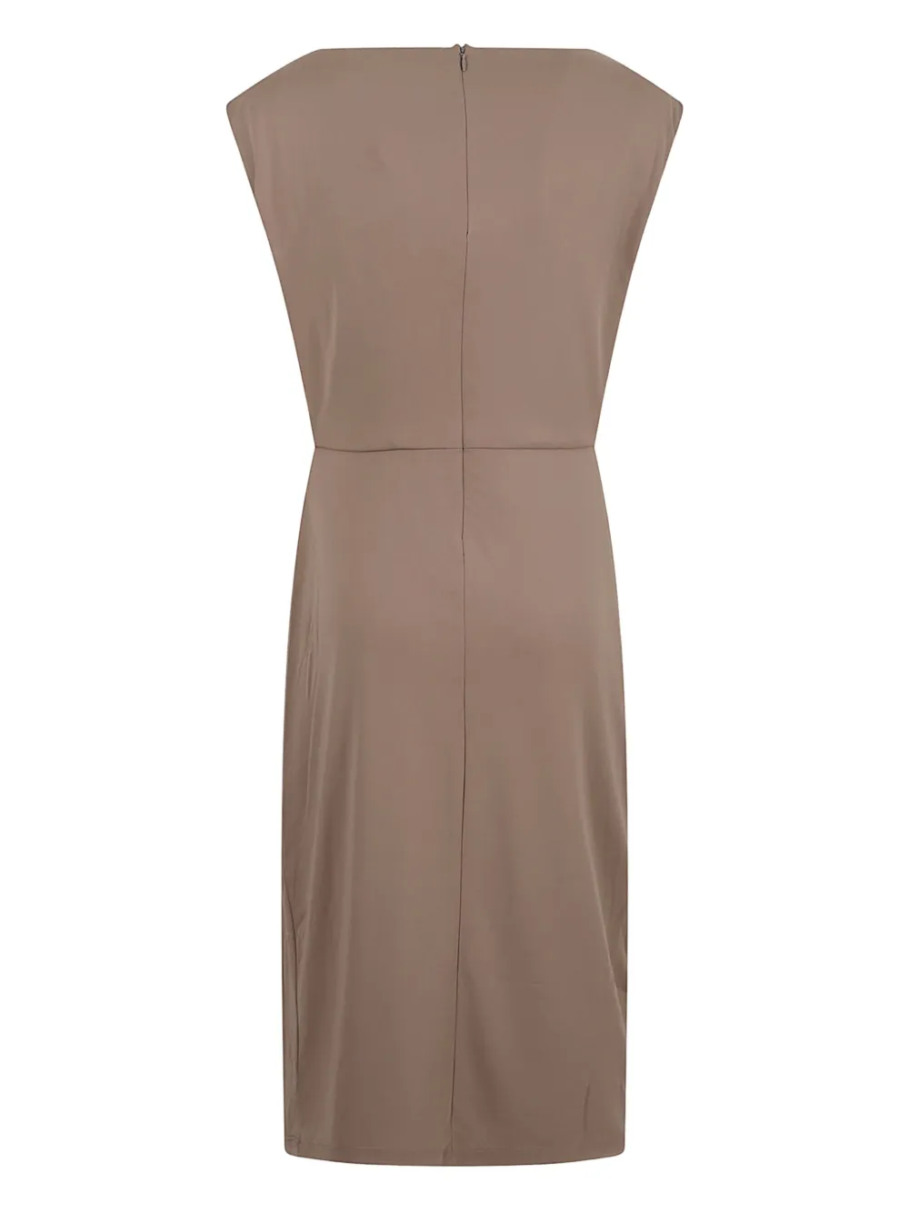 Lauren Ralph Lauren Midi-jurk met ceintuur - Beige