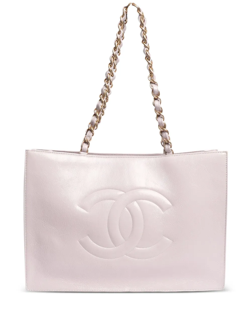 CHANEL Pre-Owned 2020 グランド ココマーク トートバッグ - ピンク CHANEL Pre-Owned 2020 グランド ココマーク トートバッグ - ピンク