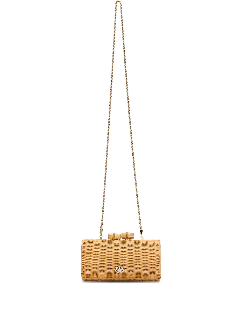 Isla ラタン クラッチバッグ - ニュートラル Isla ラタン クラッチバッグ - ニュートラル