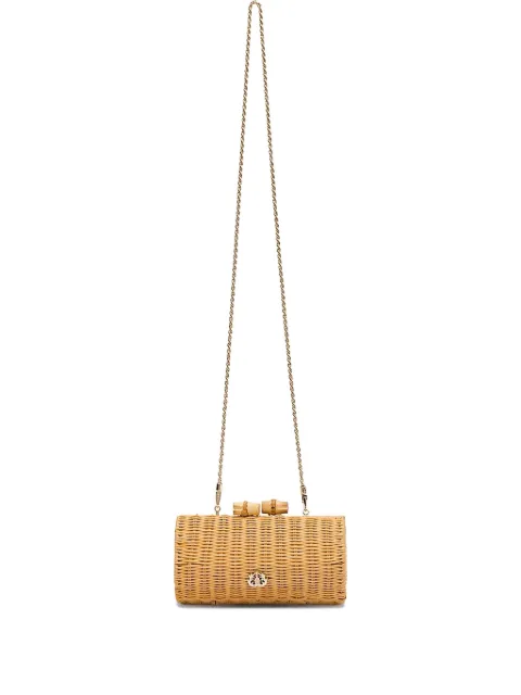 Isla Gewebte Clutch aus Rattan