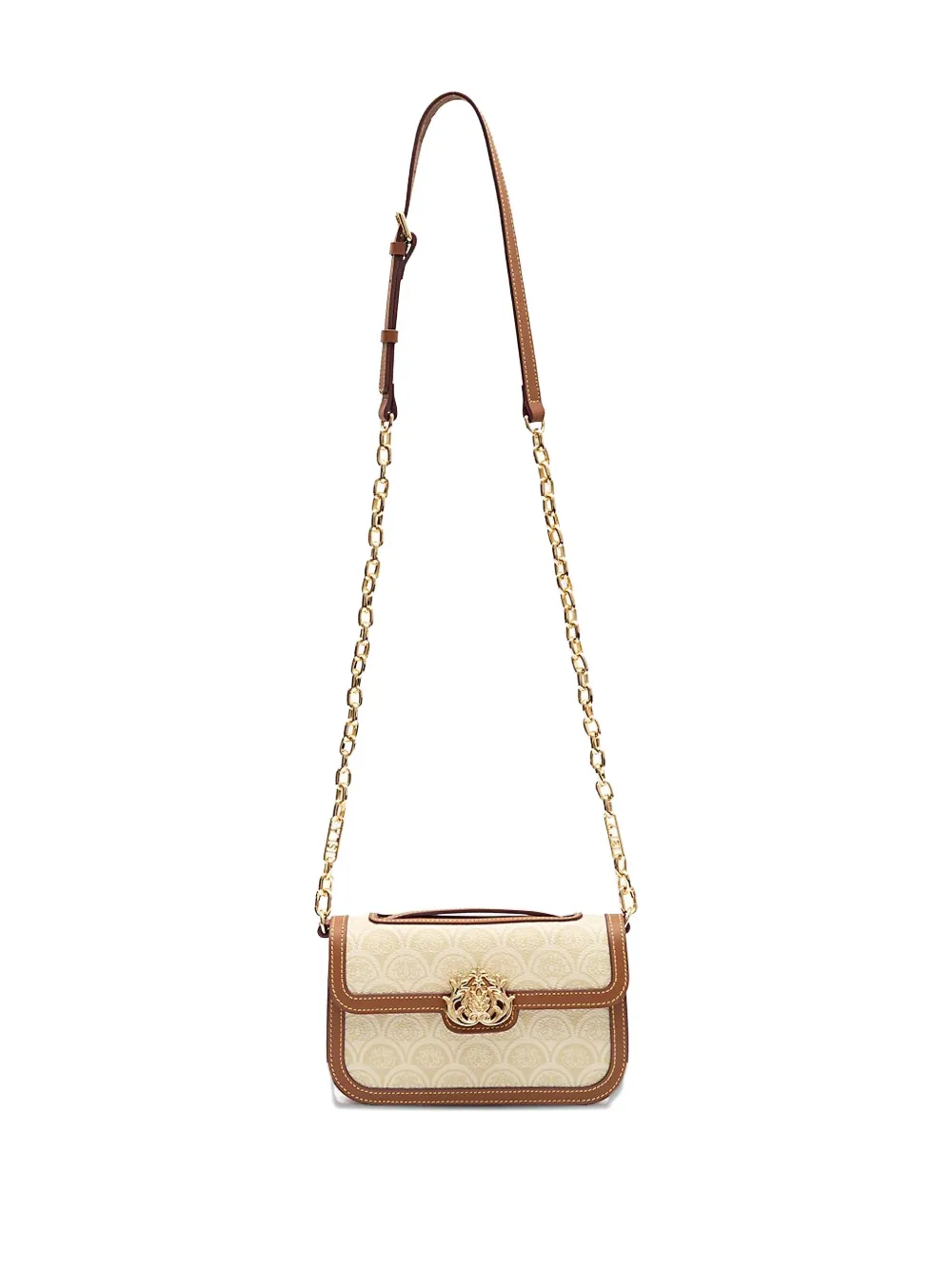 Isla Sirena canvas shoulder bag - Beige