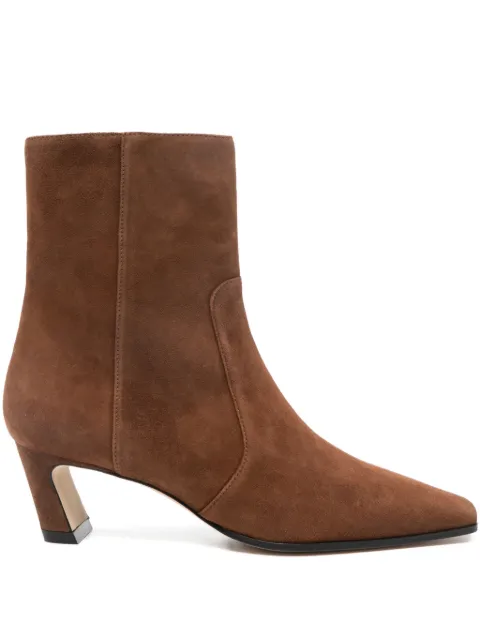 Stuart Weitzman botas con puntera cuadrada y tacón de 55mm