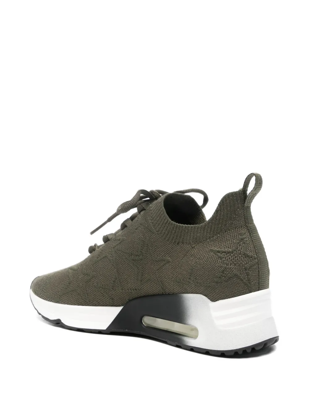 Ash Lucky sneakers met sterpatroon Groen