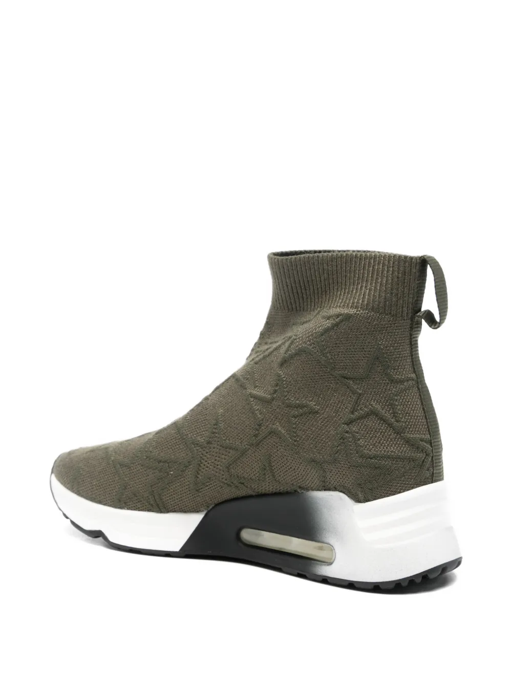Ash 30mm Lab Star Star-pattern Boots In Green