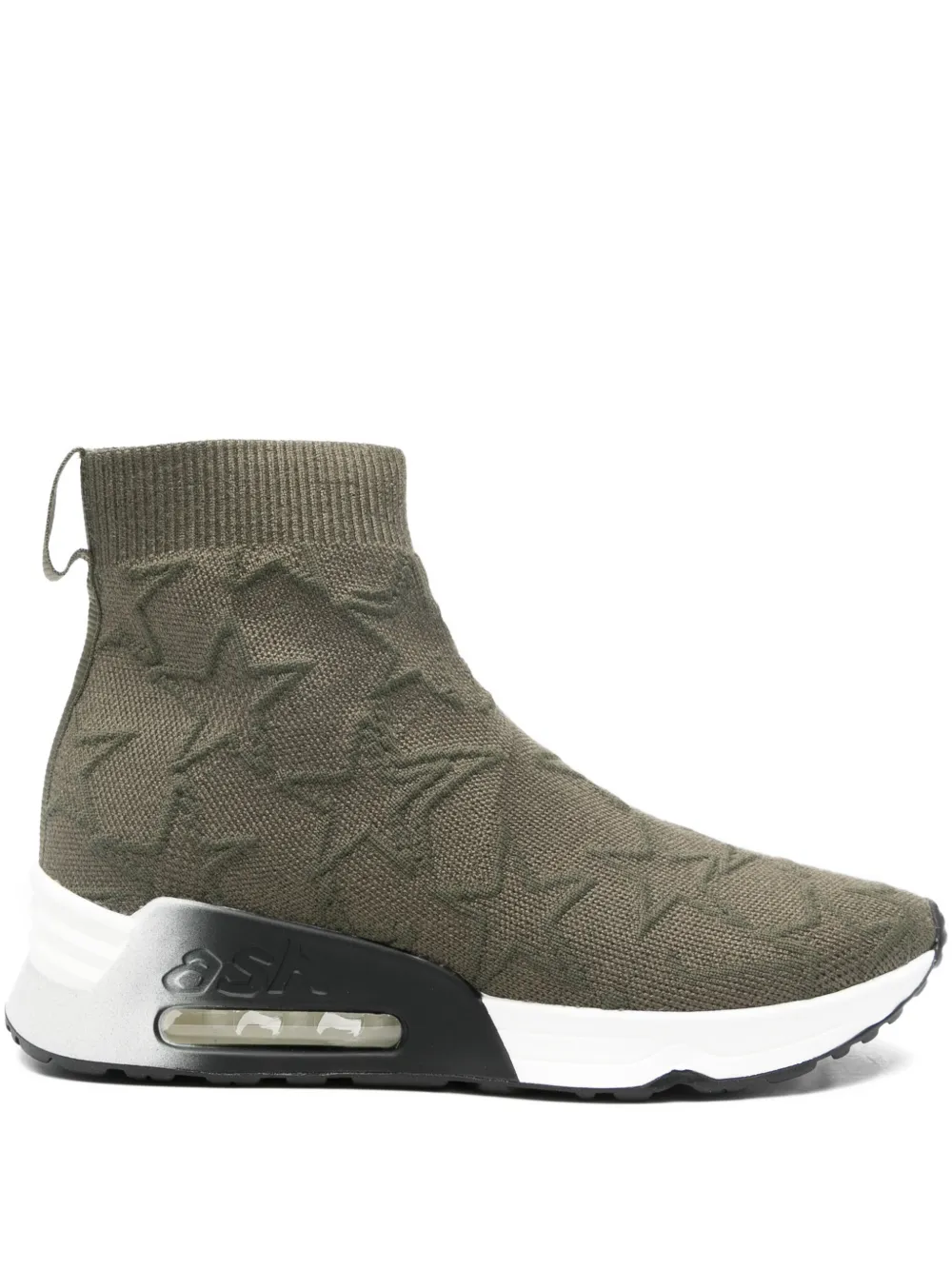 Ash 30mm Lab Star star-pattern boots | Green | Image 1