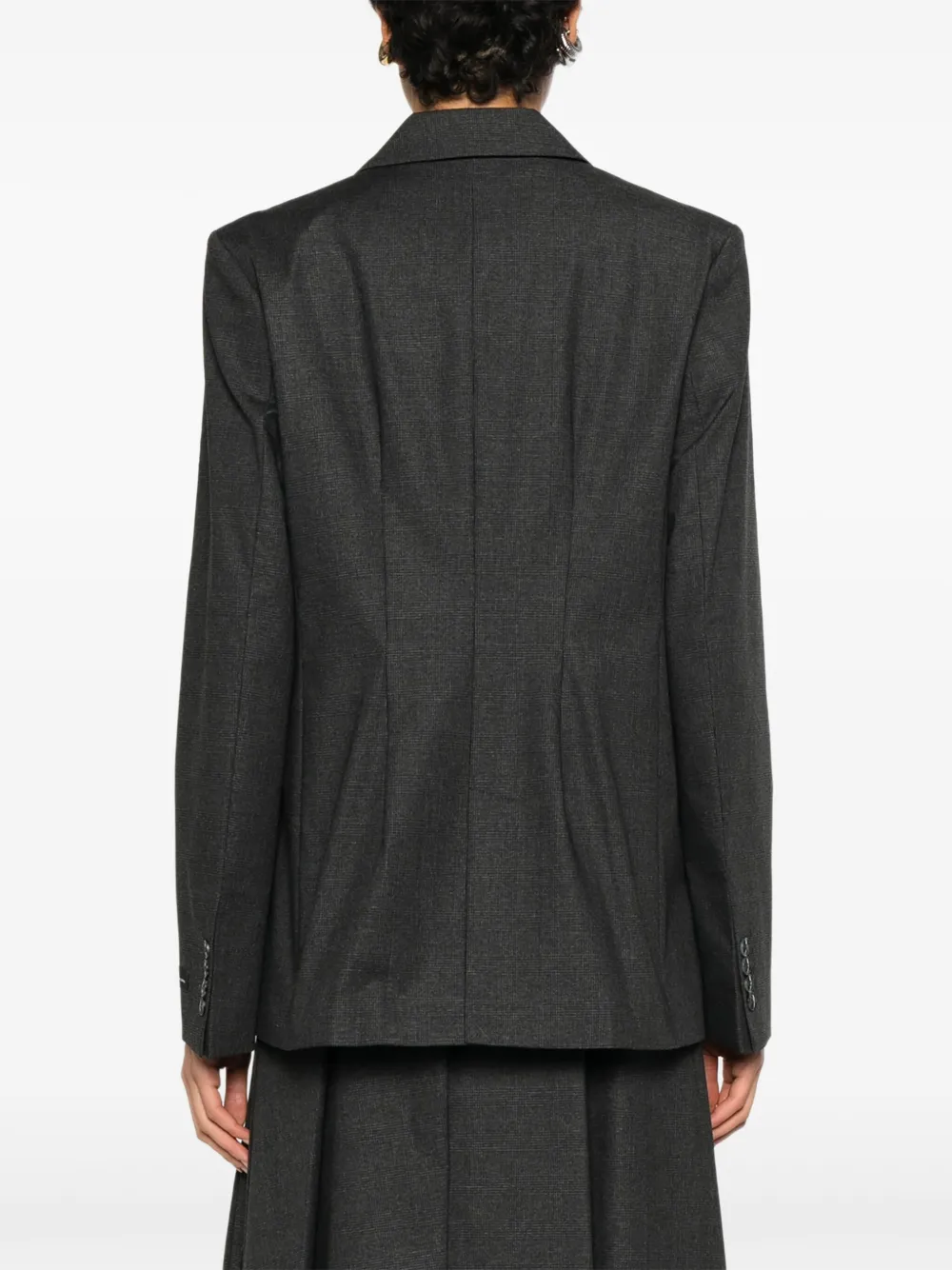 HERSKIND Asymmetrisch jack met zak Grijs