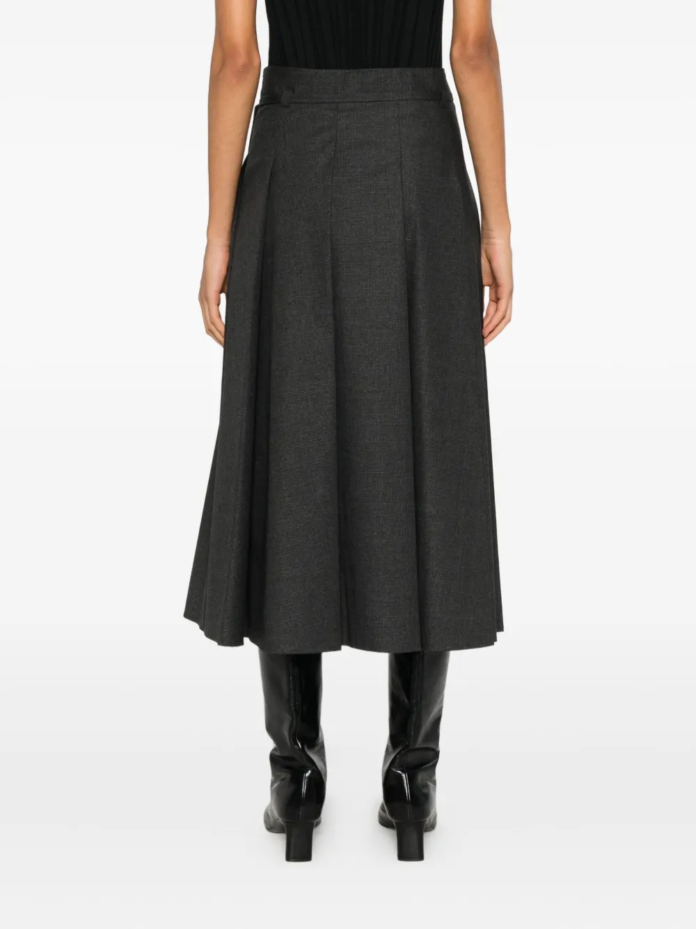 Herskind Pleated Skirt In Black