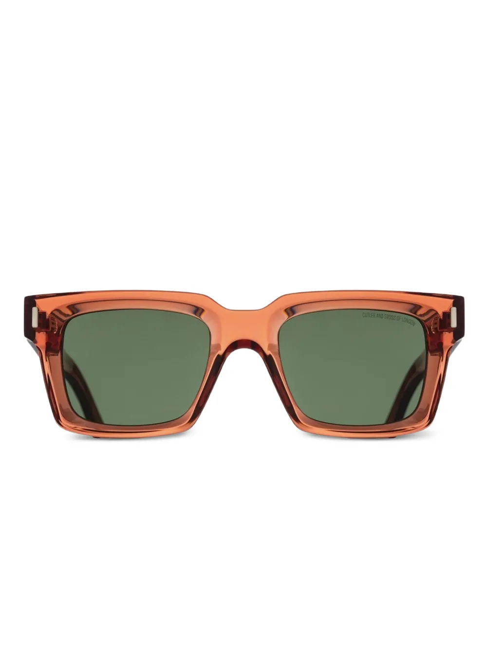 Cutler & Gross square-frame sunglasses | Orange | Image 1