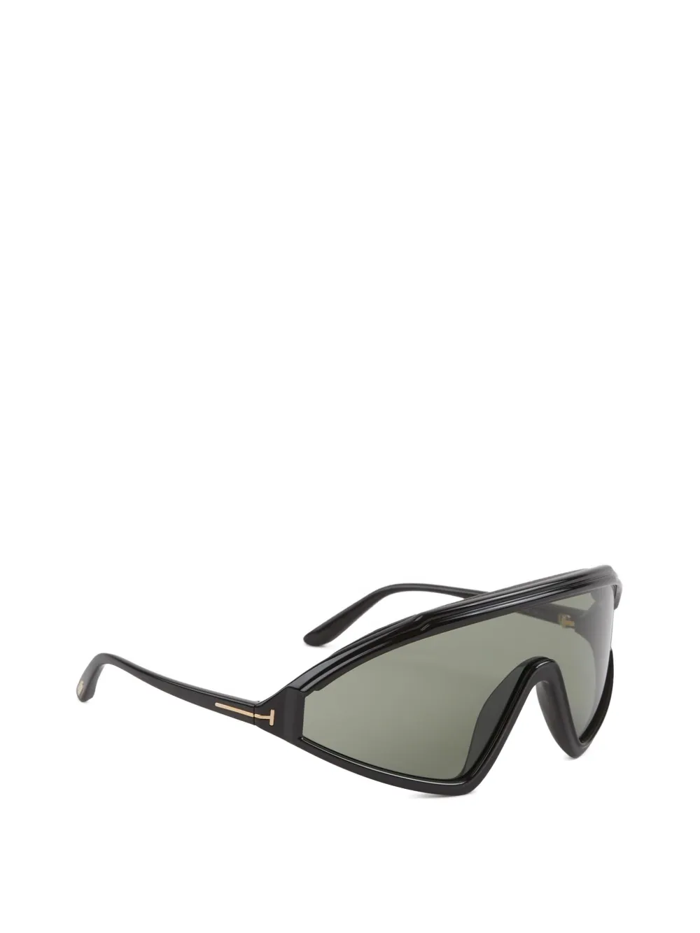 TOM FORD Eyewear Zonnebril met piloten montuur en logodetail Zwart