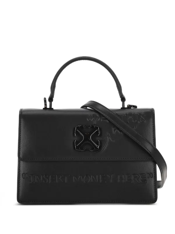 Off-White アローモチーフ ハンドバッグ | ブラック | FARFETCH JP