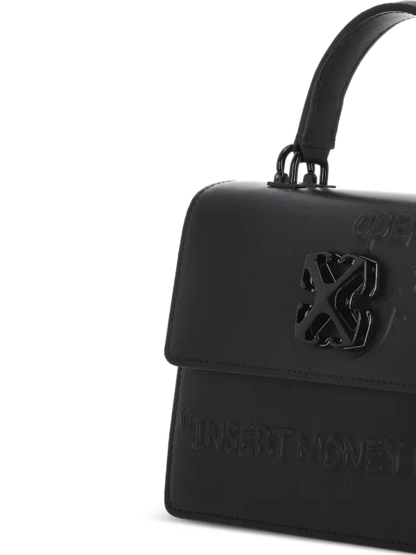 Off-White アローモチーフ ハンドバッグ | ブラック | FARFETCH JP
