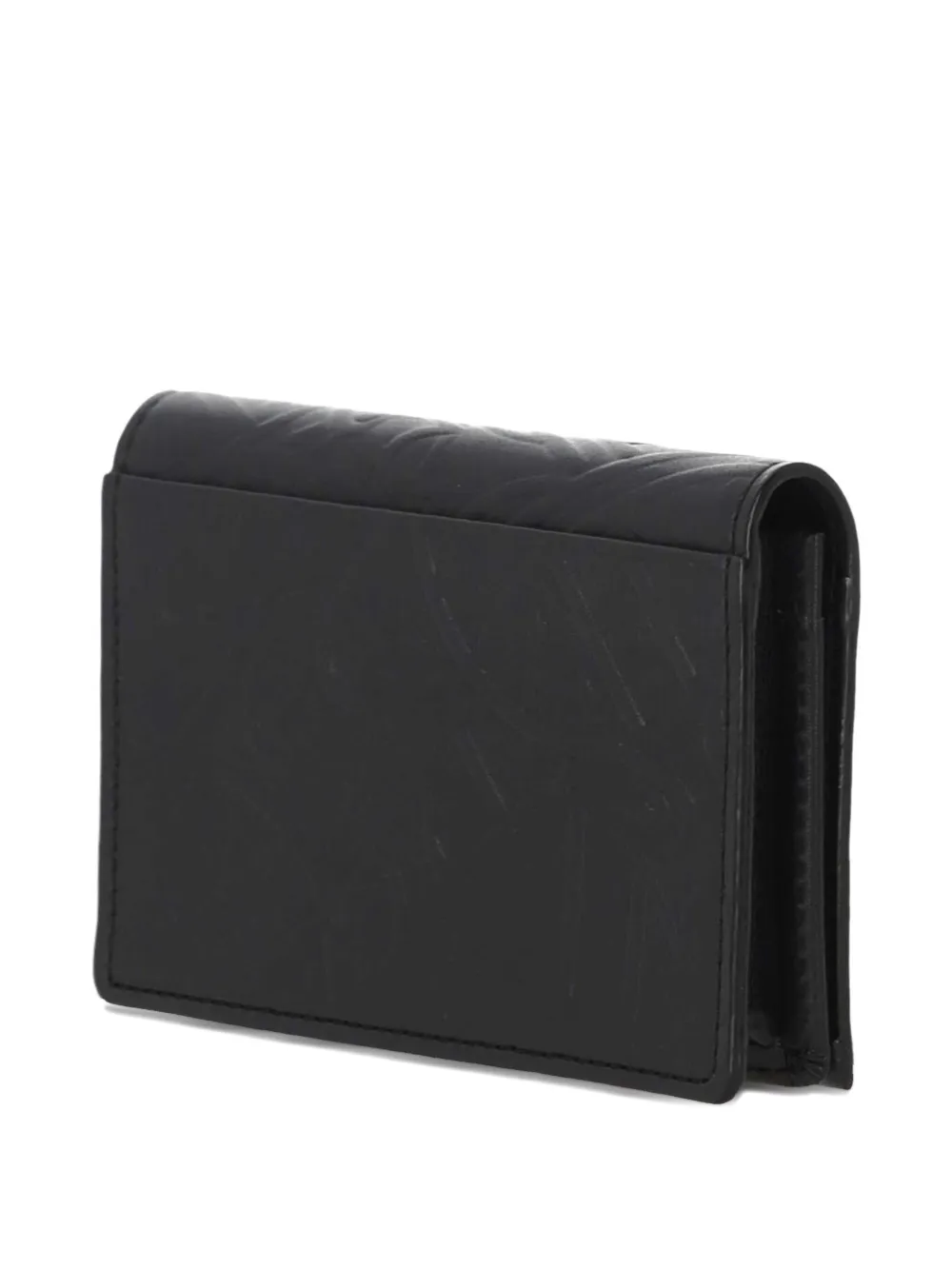 Vivienne Westwood Embossed-design Logo Wallet In Black