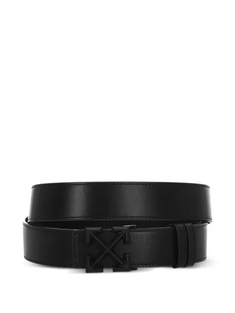 Off-White arrow buckle leather belt