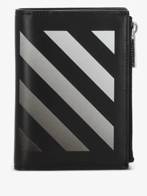 Off-White Diag-stripe-print wallet