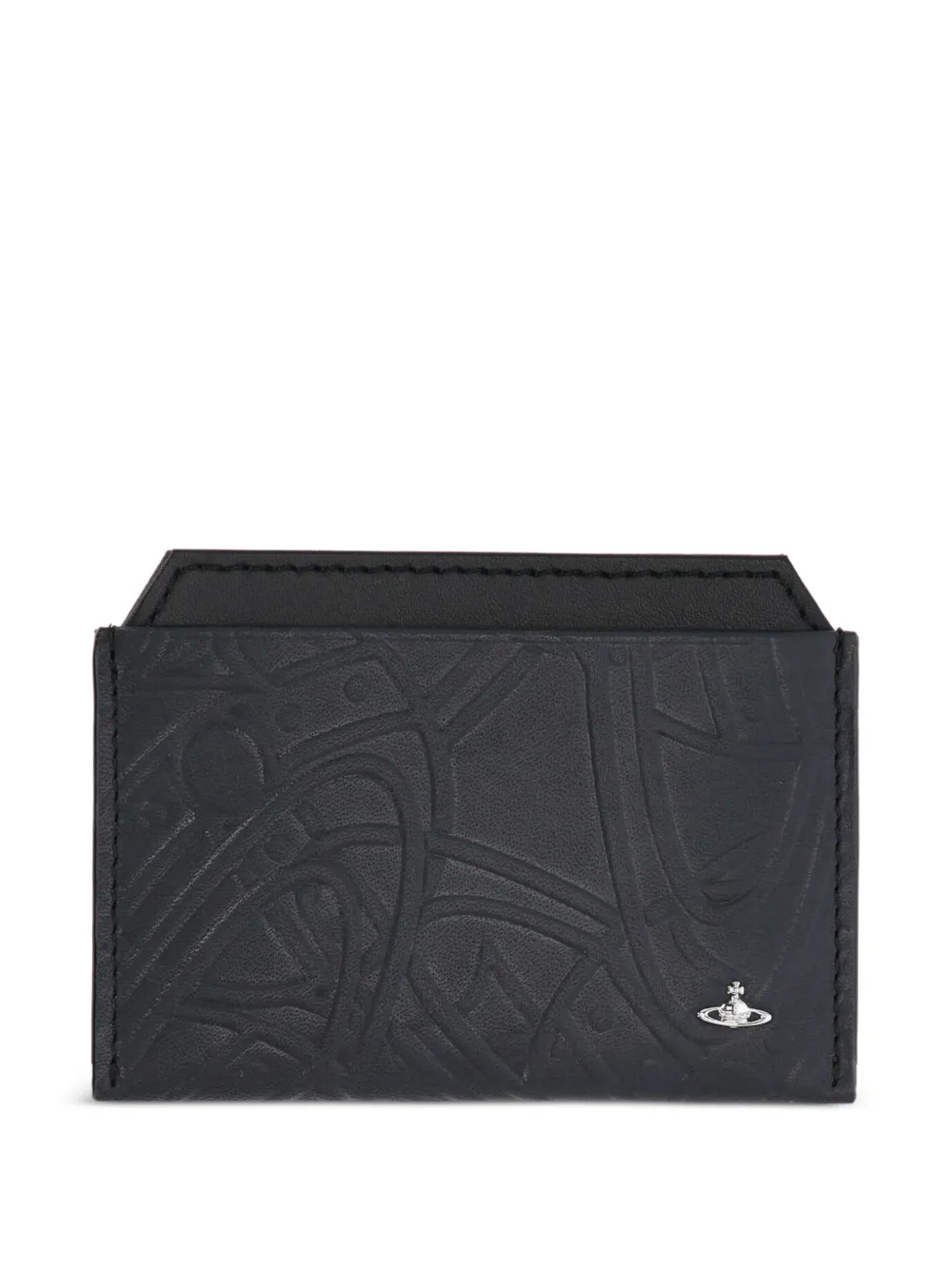 Vivienne Westwood embossed-design cardholder - Nero