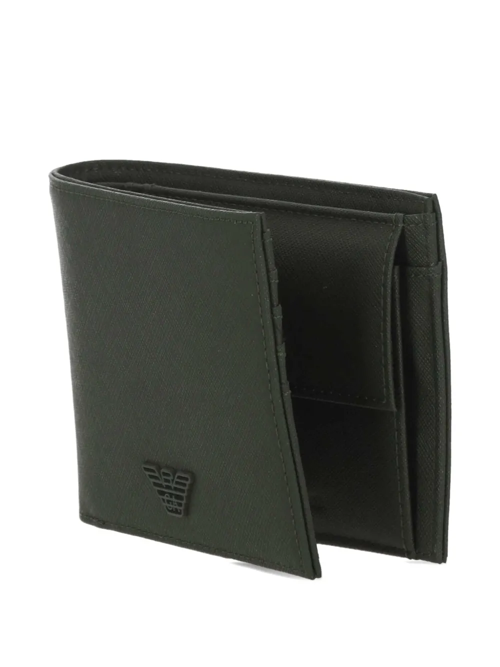 Emporio Armani Portemonnee met logo Groen