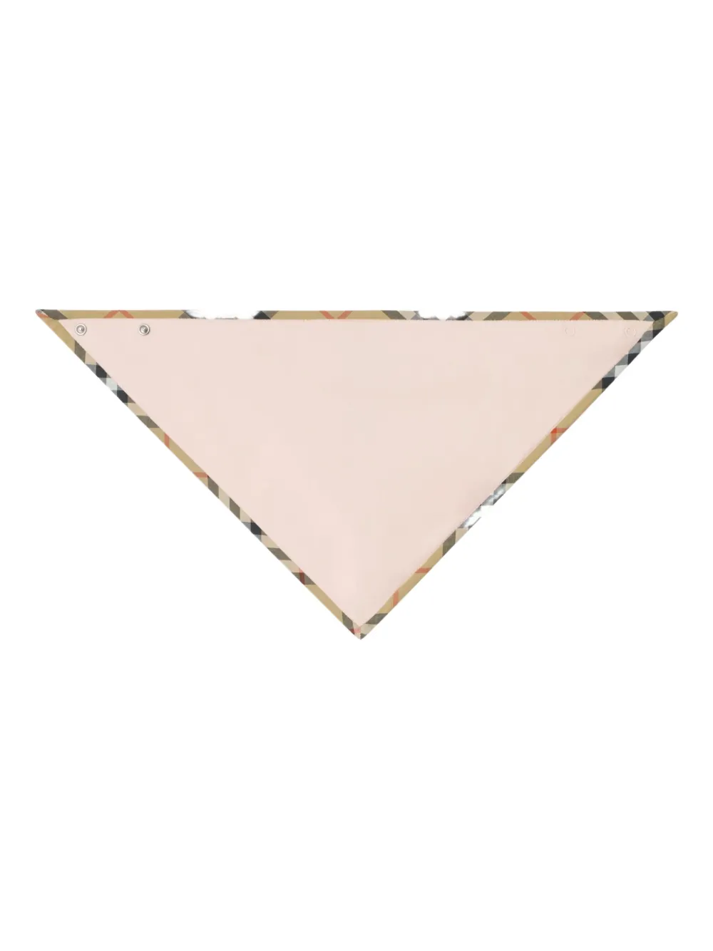 Burberry Checked-trim Babywear (set Of Three) In Pink