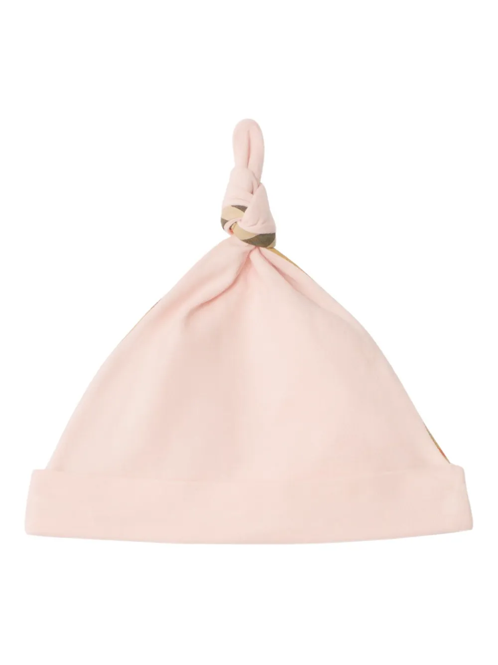 Burberry Checked-trim Babywear (set Of Three) In Pink