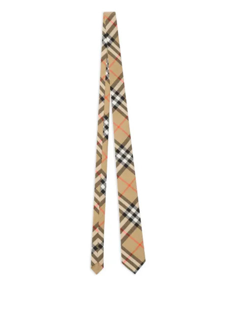 Burberry Kids checked cotton tie