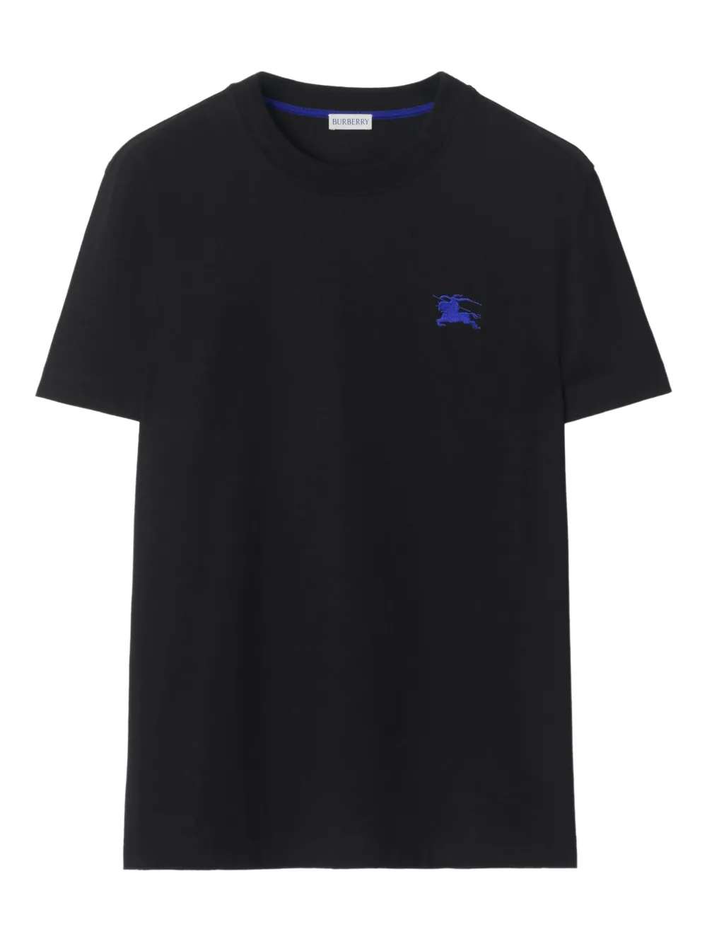 Burberry equestrian-knight cotton T-shirt - Nero