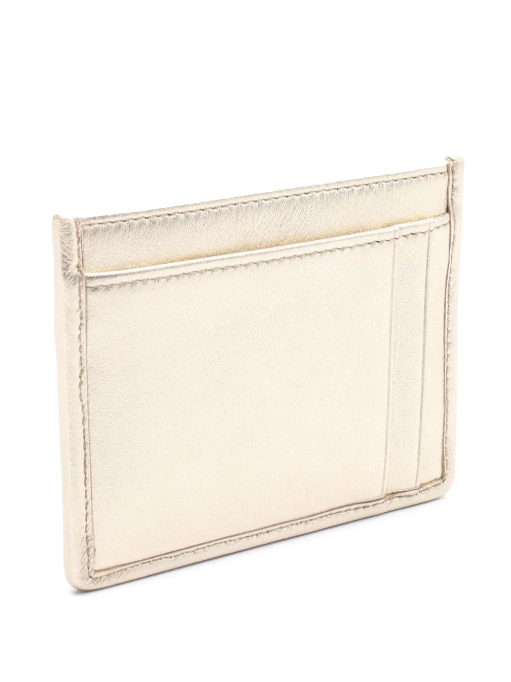Miu Miu Pre-Owned 2010-2025 Metallic Leather Matelasse Case card holder | Image 2