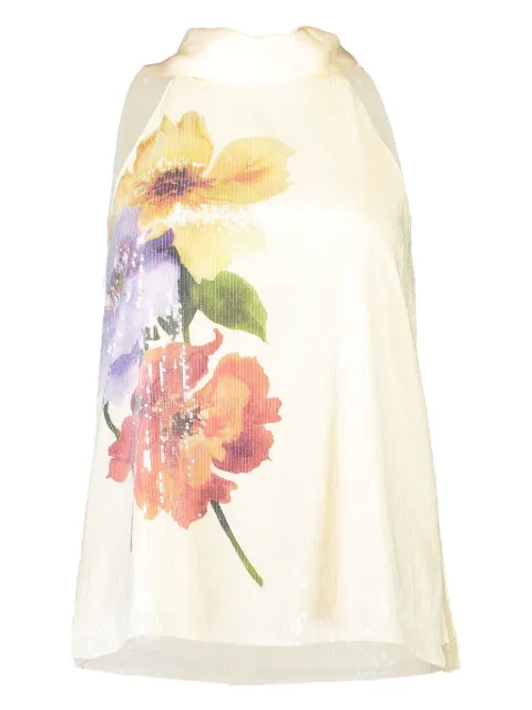 Christy Lynn Kelly floral-print blouse