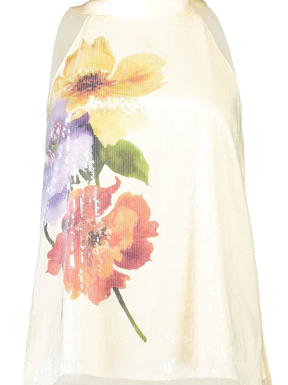 Christy Lynn Kelly blouse met bloemenprint - Beige