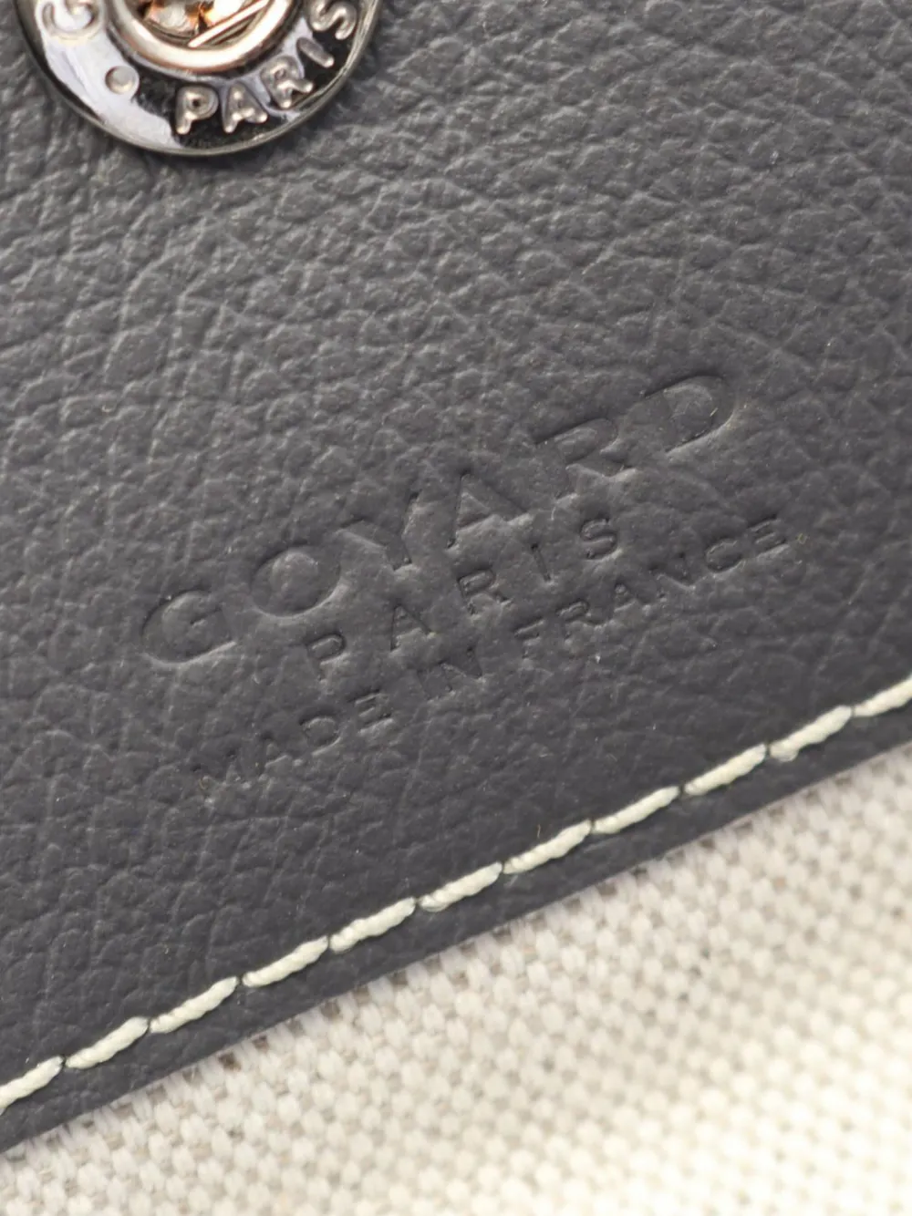 Pre-owned Goyard 2010-2025 Ine Saint Louis Pm Tote Bag In Gray