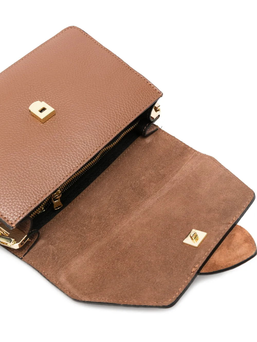 Medium Kourtney Buckle-Strap Tote Bag