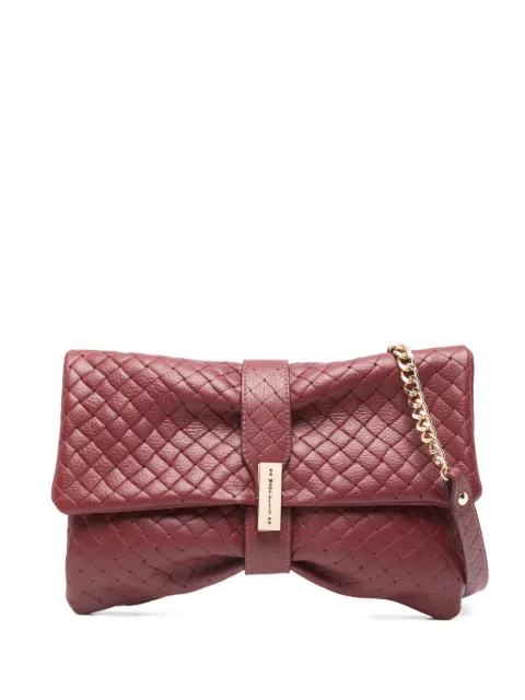 Marc Ellis logo-plaque clutch bag